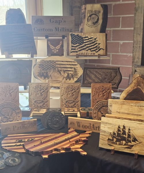 Gap's Custom Milling - Woodworking - CNC - Laser - Custom Furniture 2002